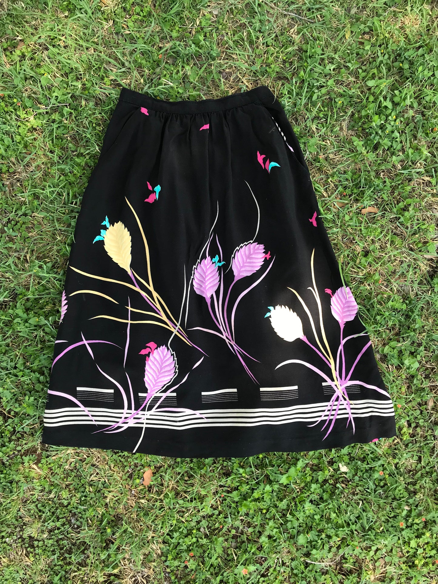 80's  Midi Skirt