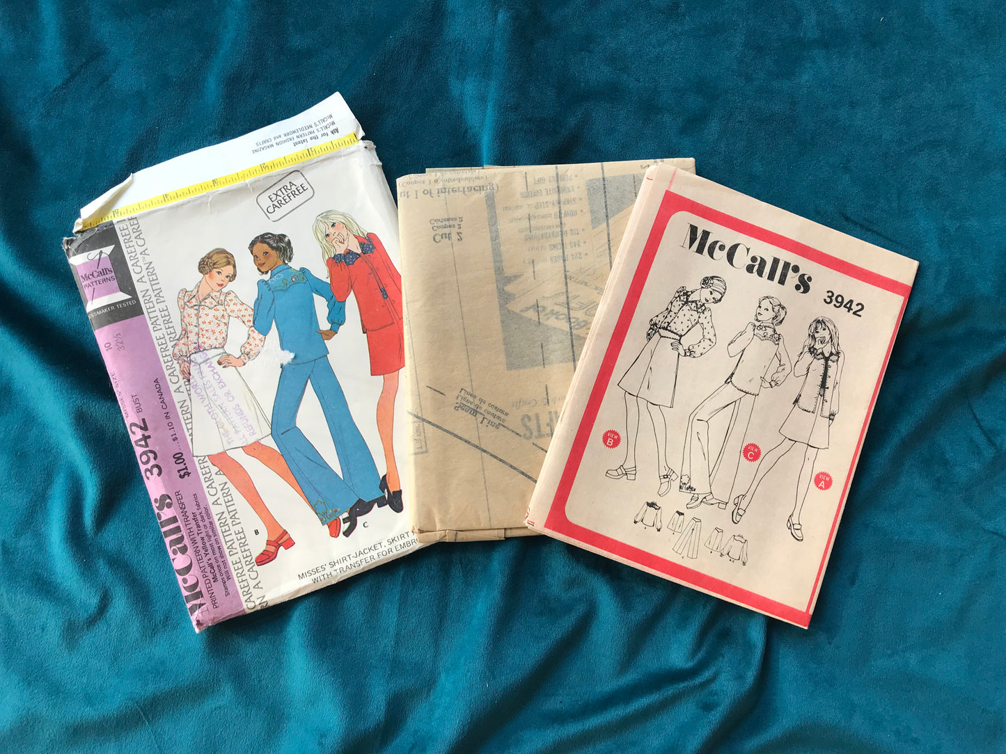 McCall’s 3942 Misses’ Shirt, Jacket, Skirt and Pants