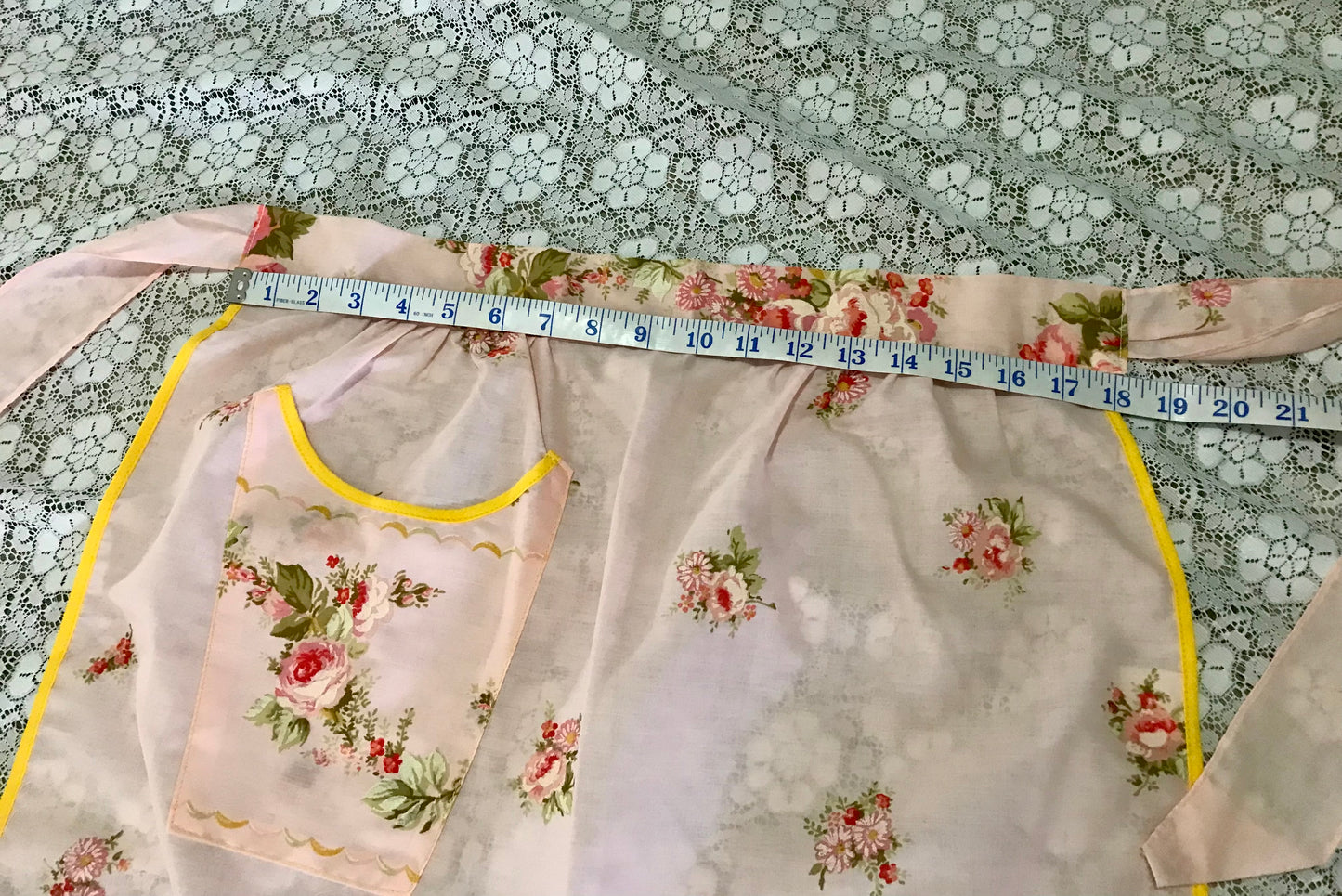 Pretty in Peach Apron