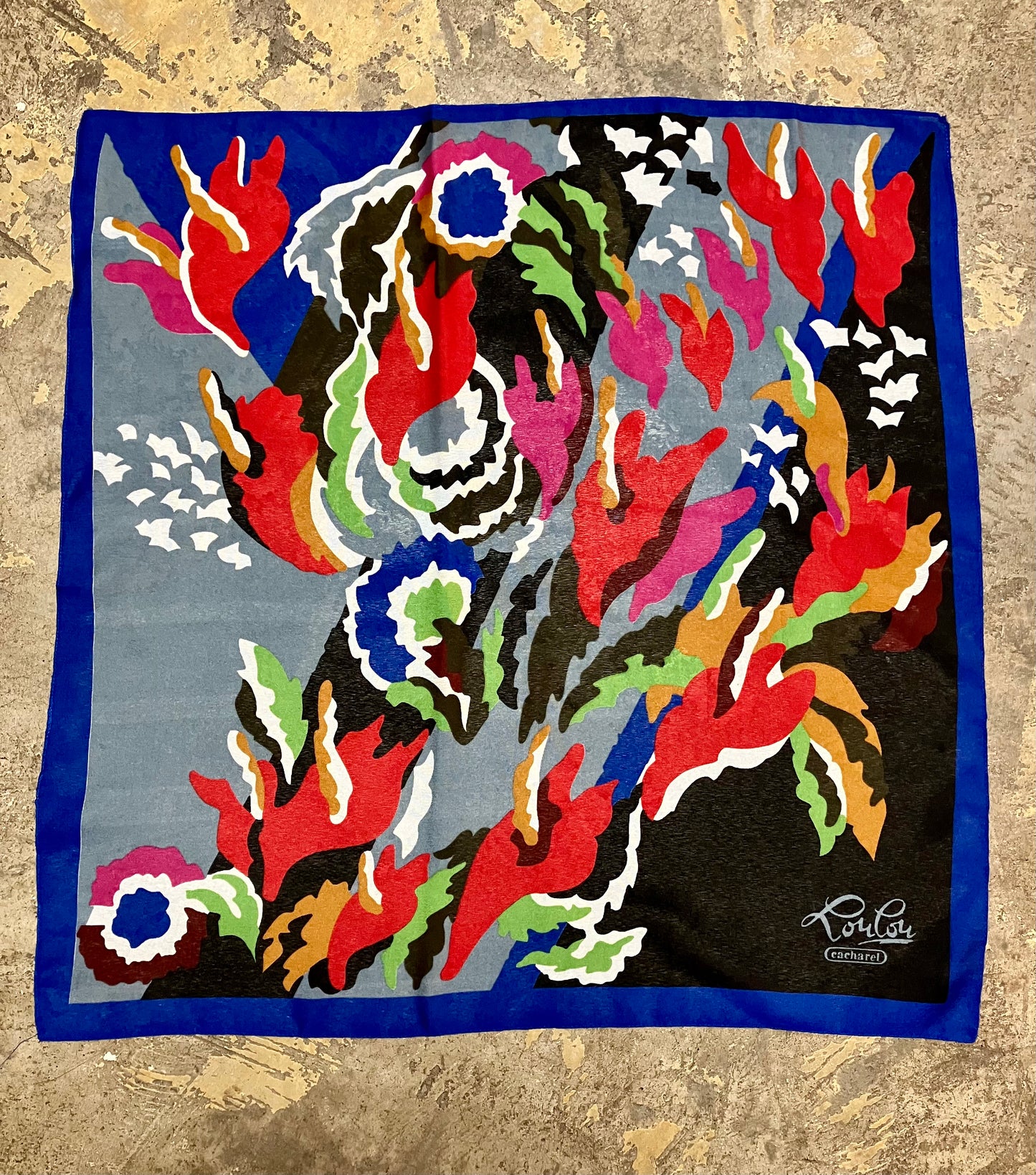 Lou Lou Cacharel 80's Scarf