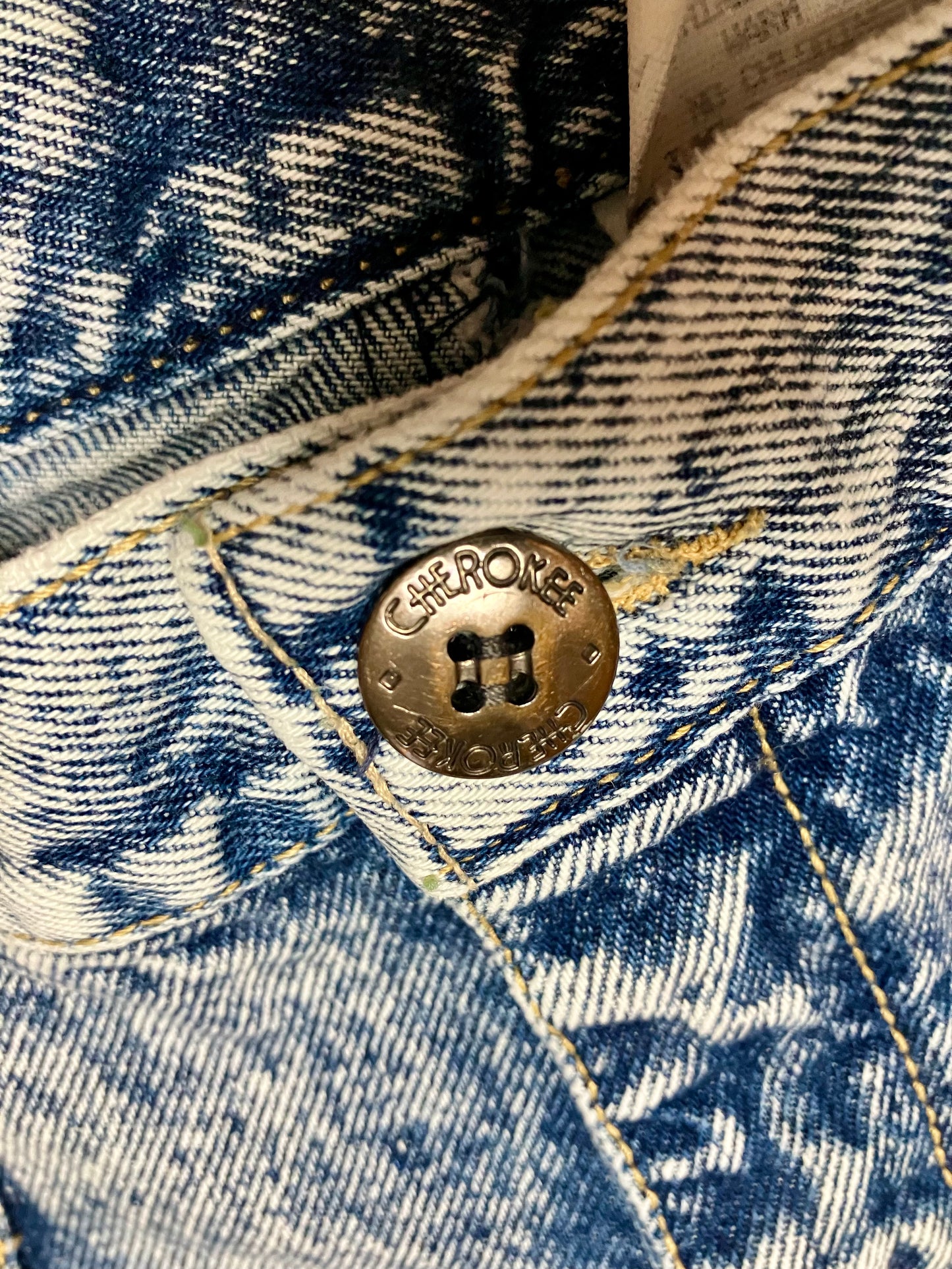 80's Acid-wash High Waisted Jeans by Cherokee