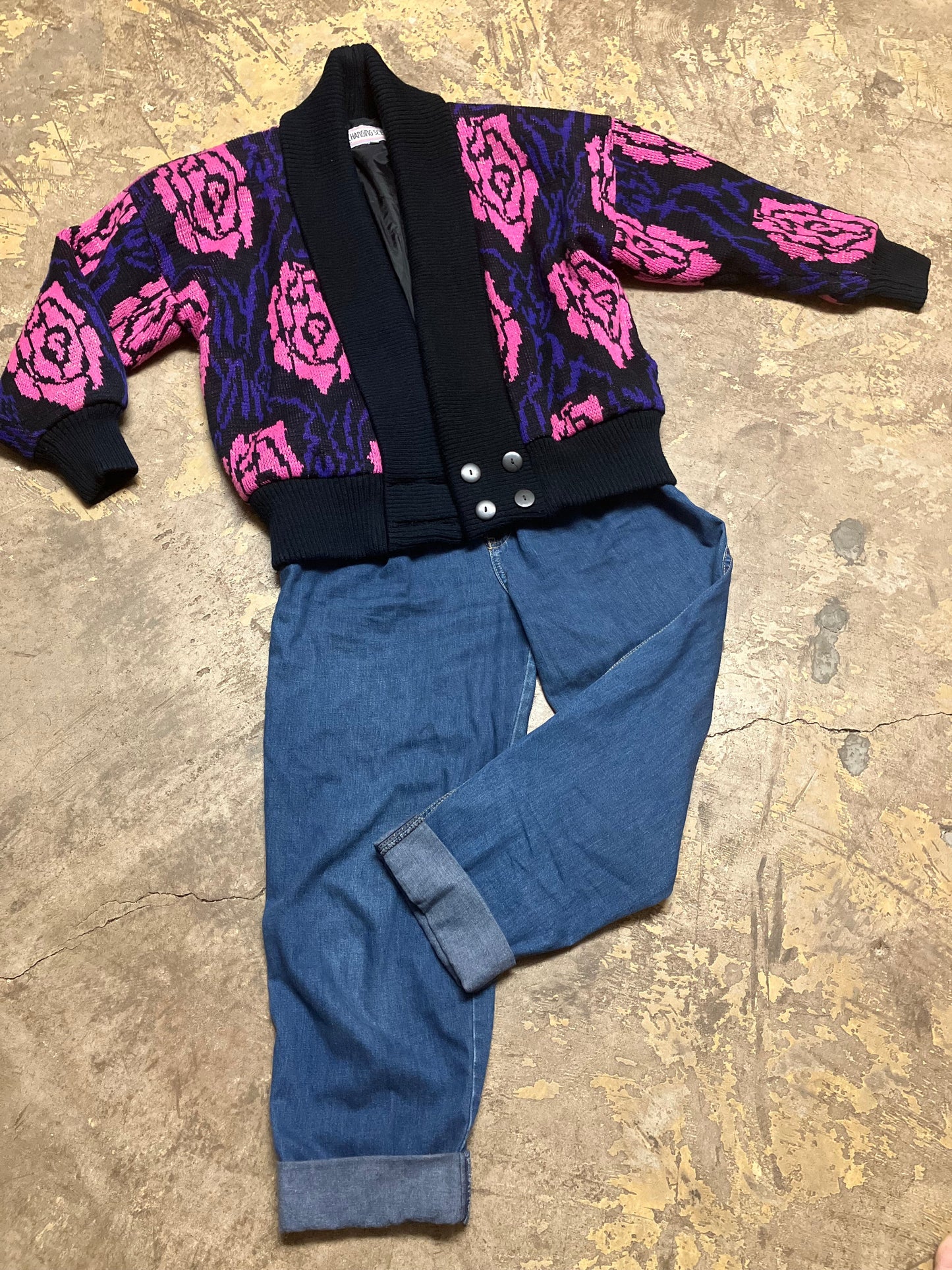 Changing Scene Floral Cardigan Sweater