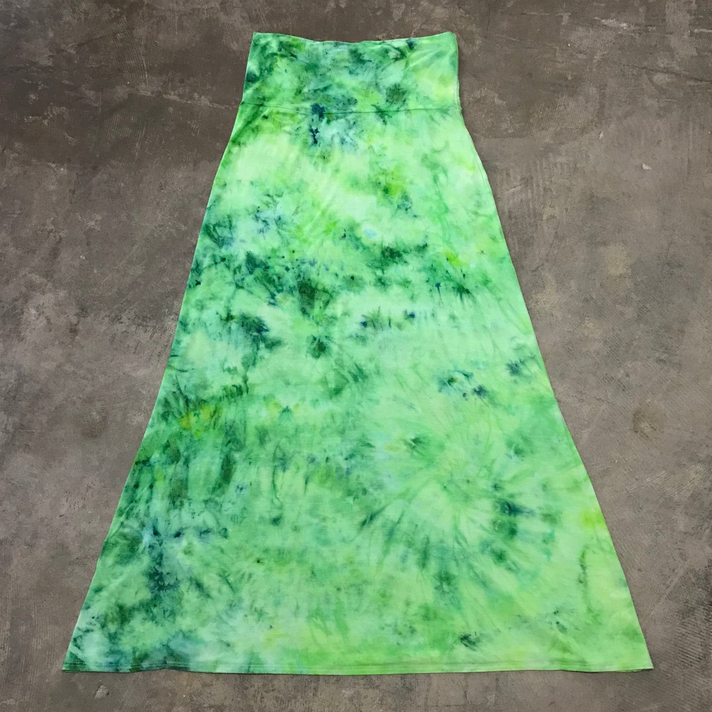 Green Envy Maxi Skirt