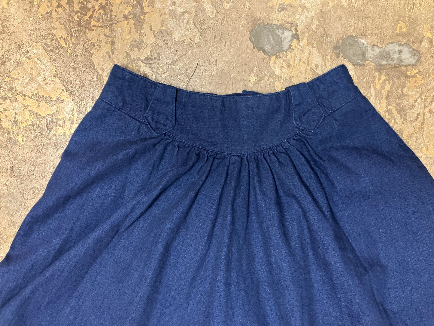 70’s Denim Prairie Western Skirt by Circle T