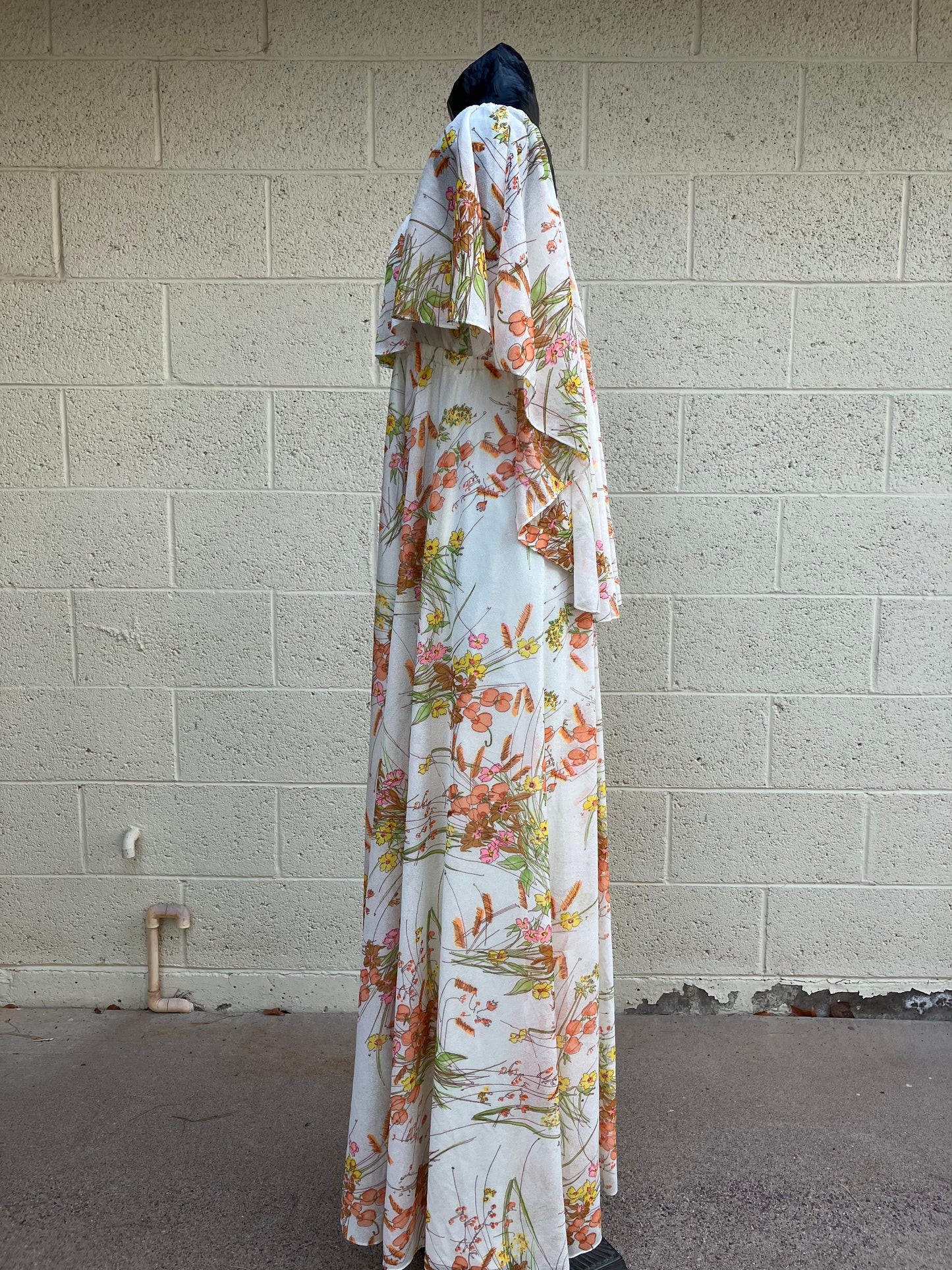 Off the Shoulder 70’s Maxi