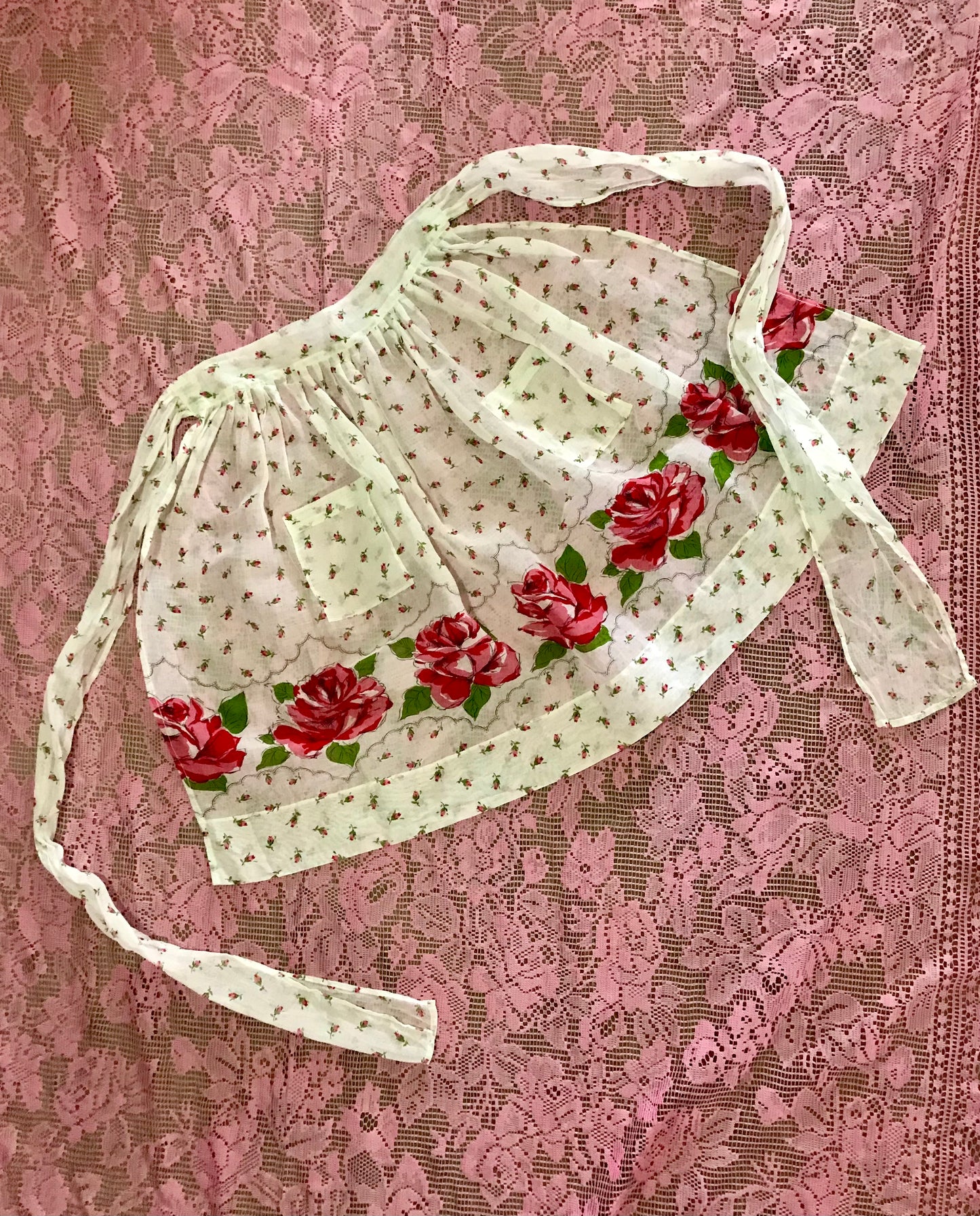 "She Blooms" Apron