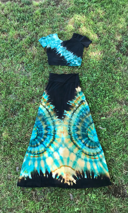 20,000 Leagues Maxi Skirt