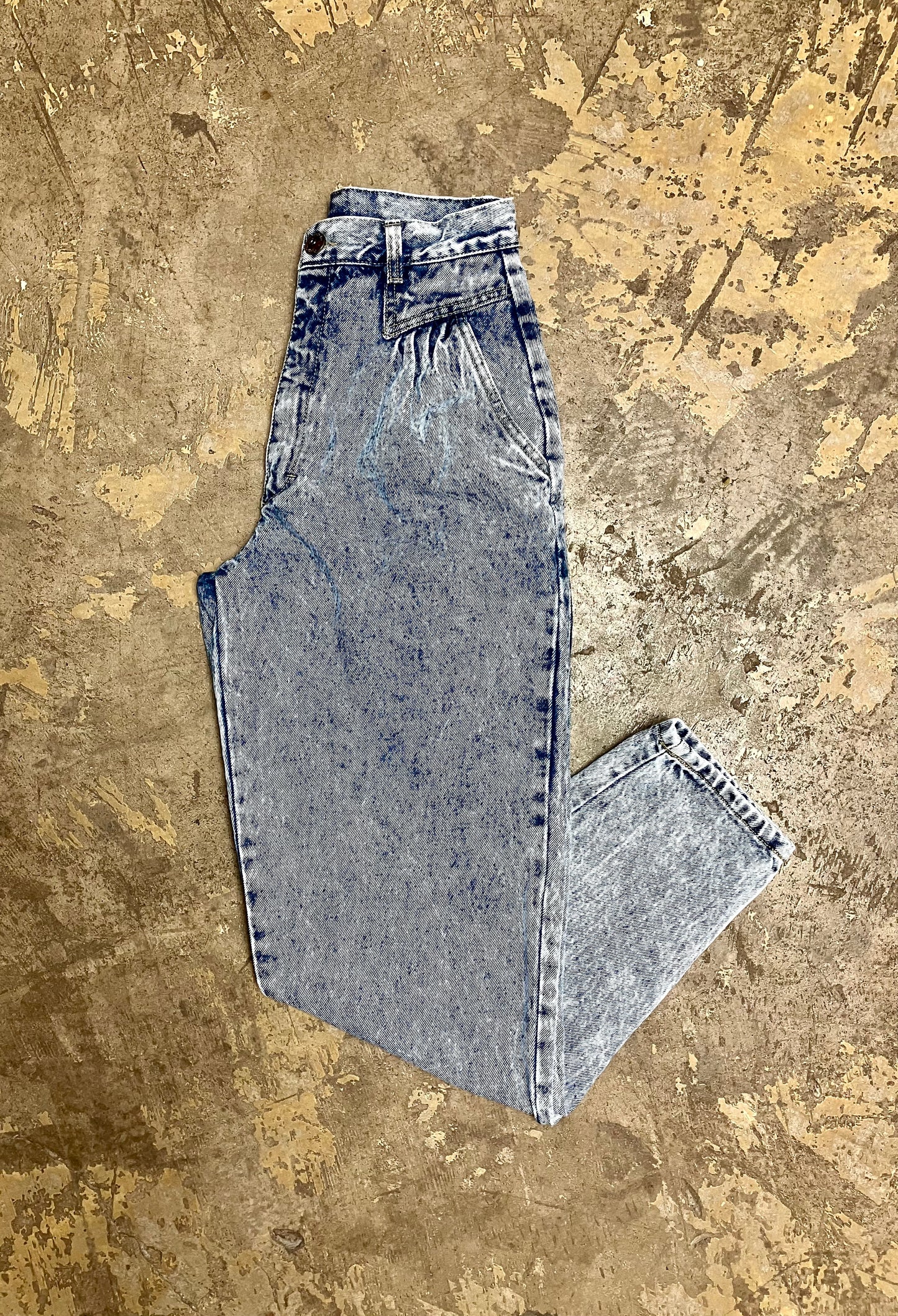 80's Acid-wash High Waisted Jeans by Cherokee