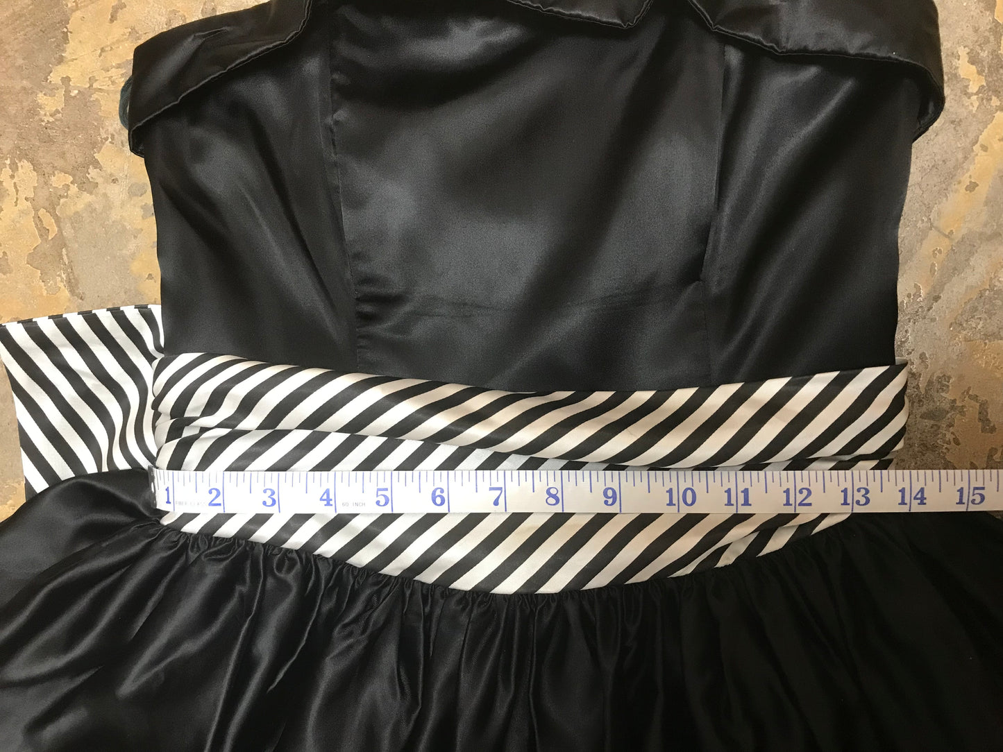 Beetlejuice Couture Gunne Sax Gown