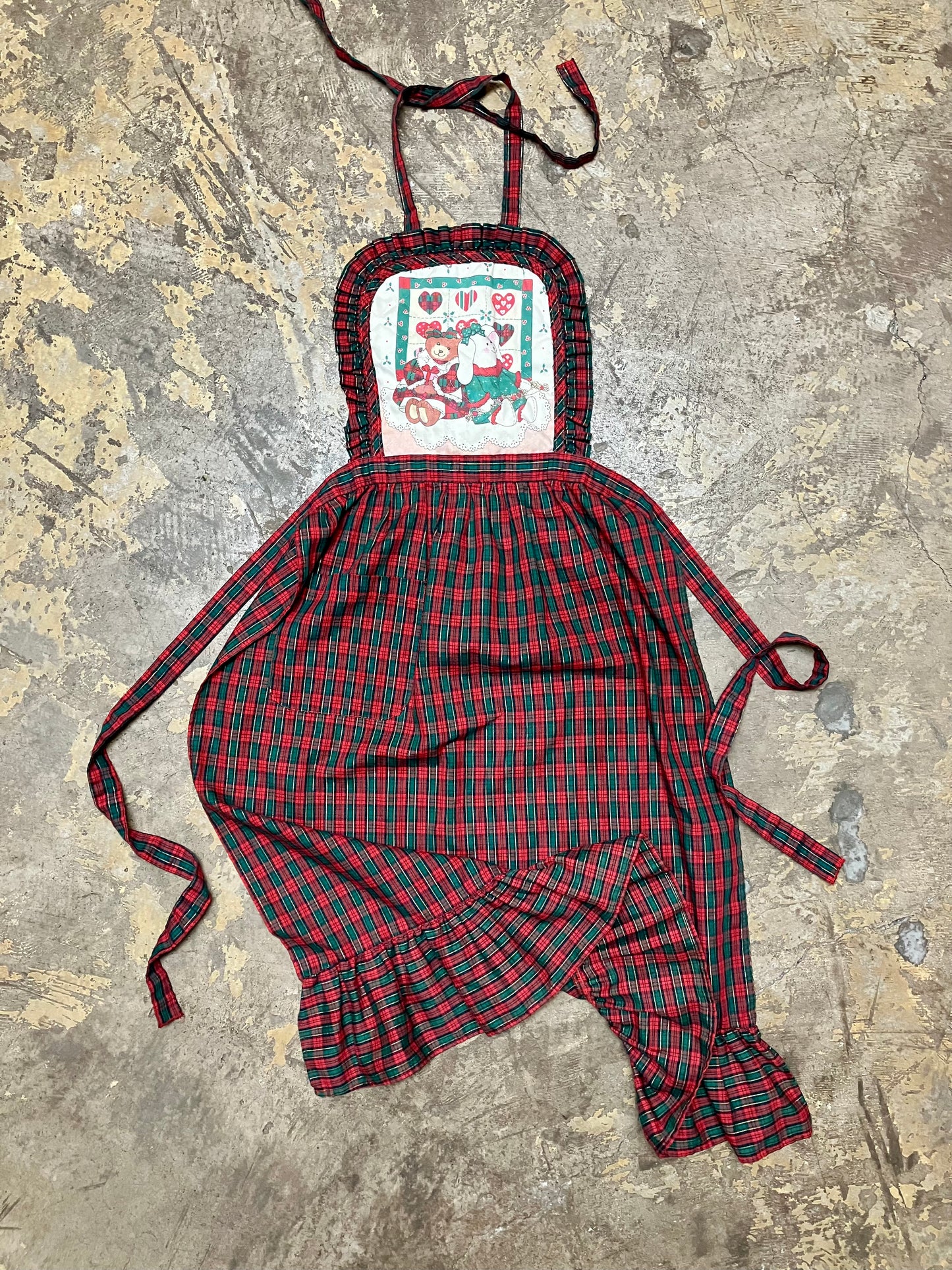 Bear & Bunny Christmas Apron