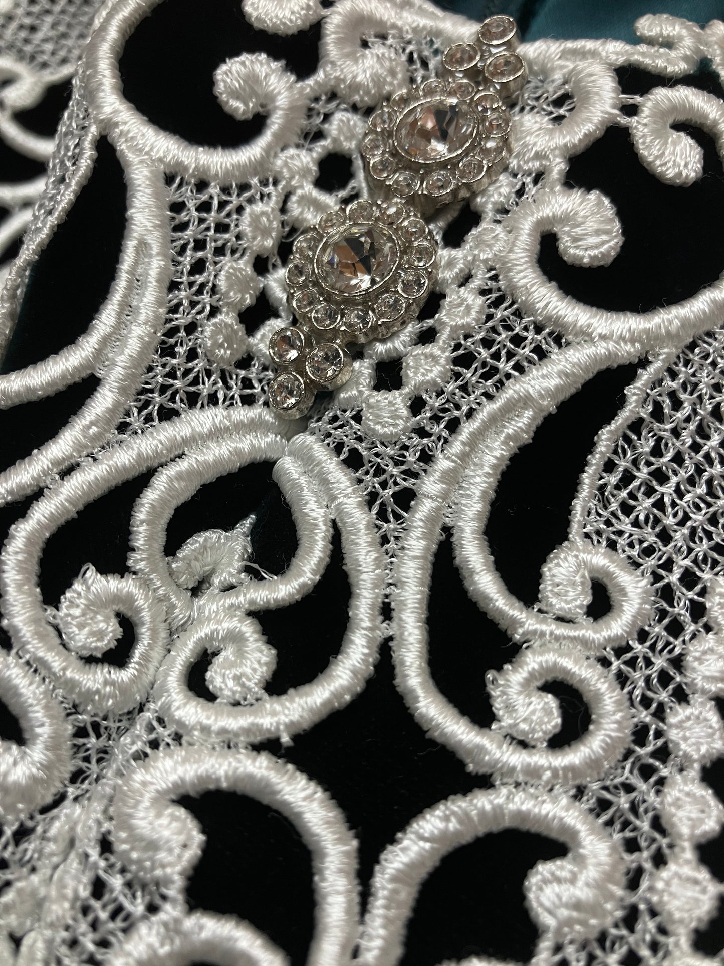 Evergreen Velveteen Scott McClintock Cocktail Dress