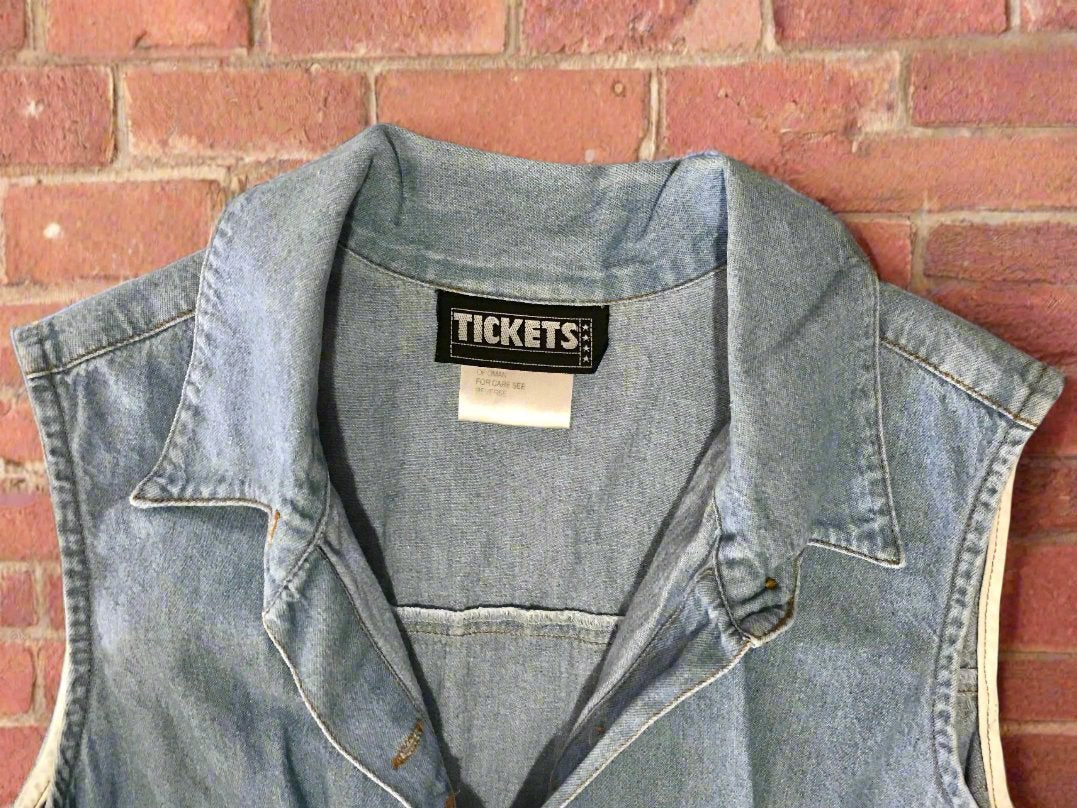 Tickets 1980's Jean Dress