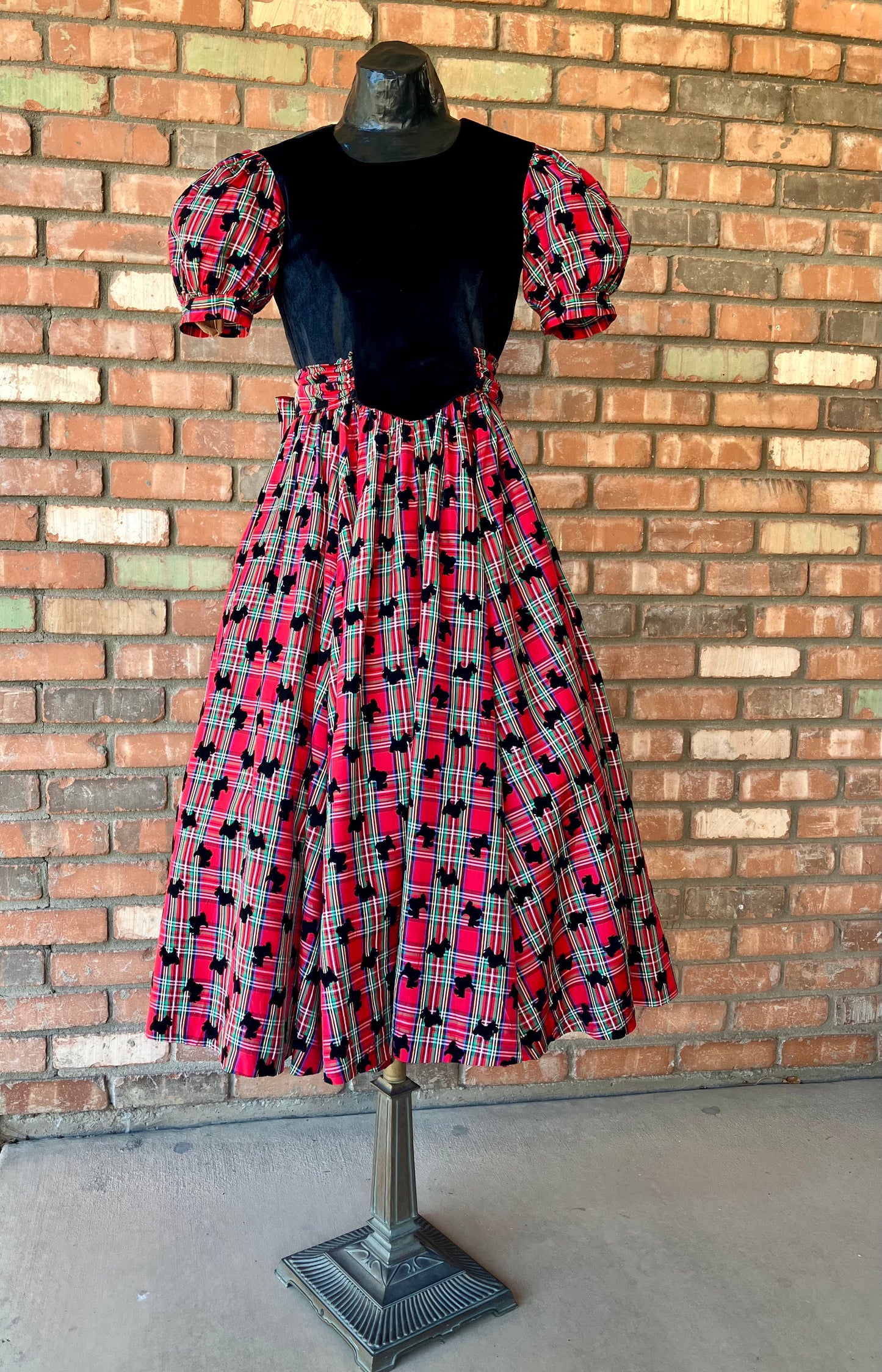 Scottie of the Highlands Holiday Gown