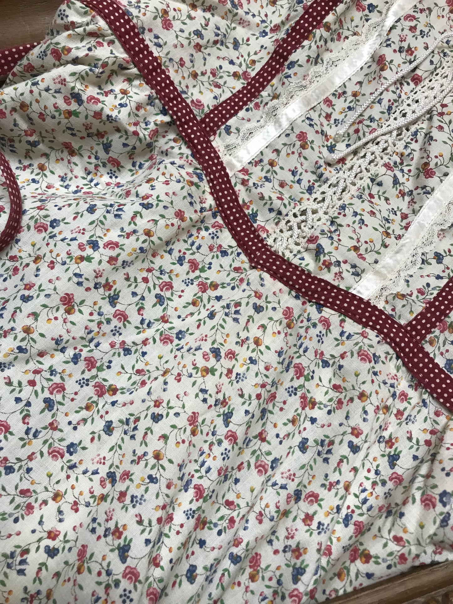 Gunne Sax Calico Corset Sundress