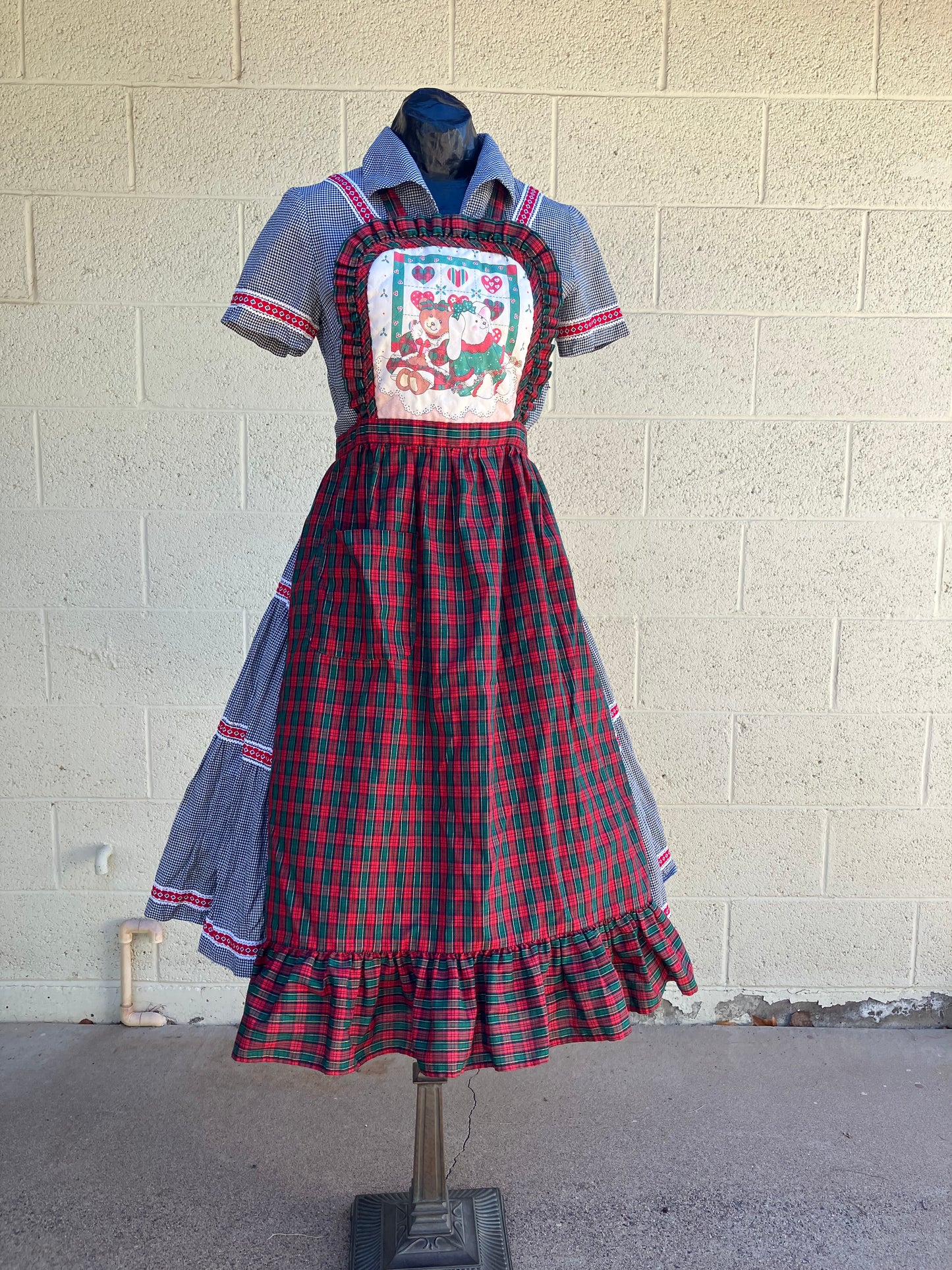 Bear & Bunny Christmas Apron