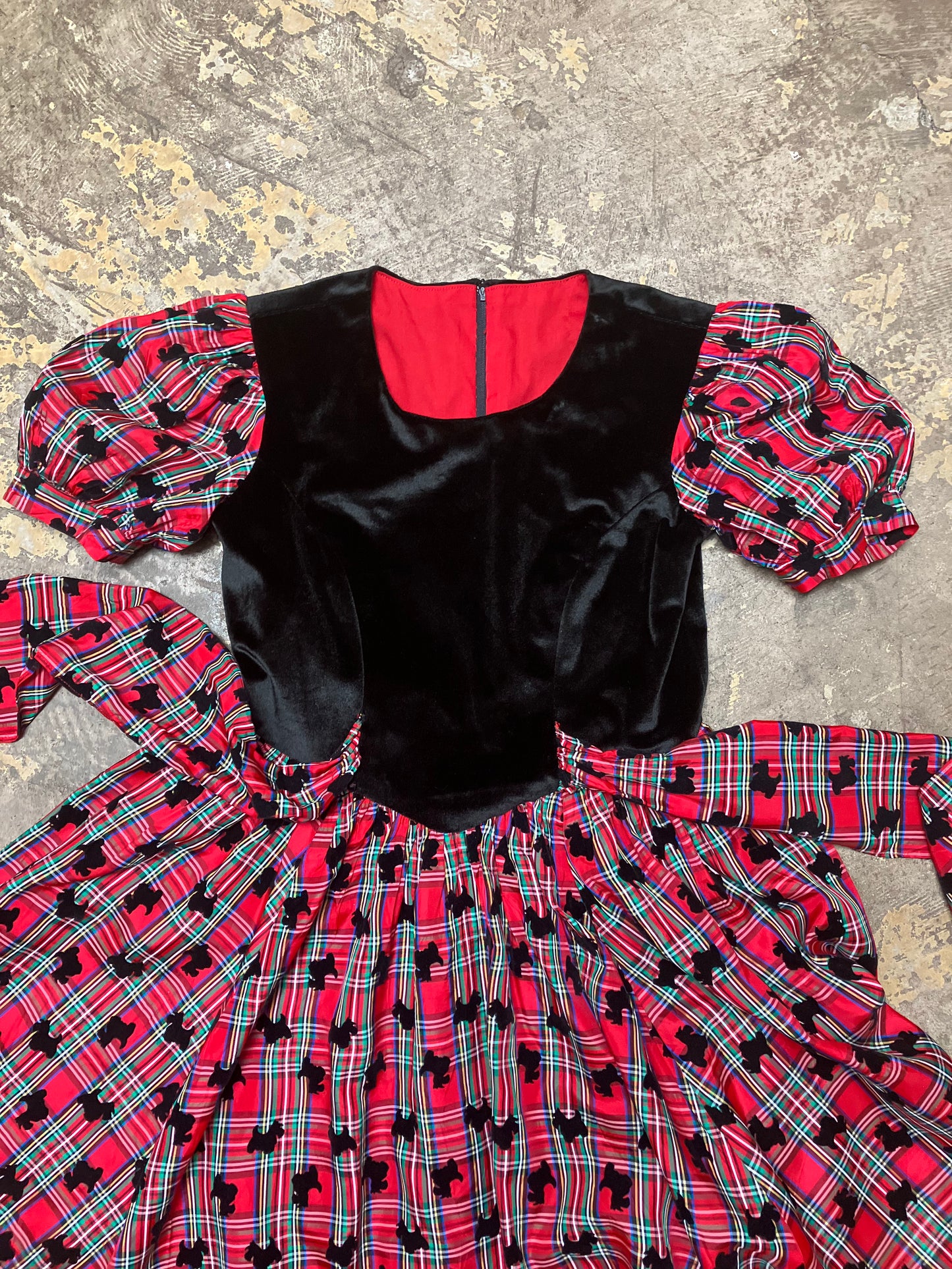 Scottie of the Highlands Holiday Gown