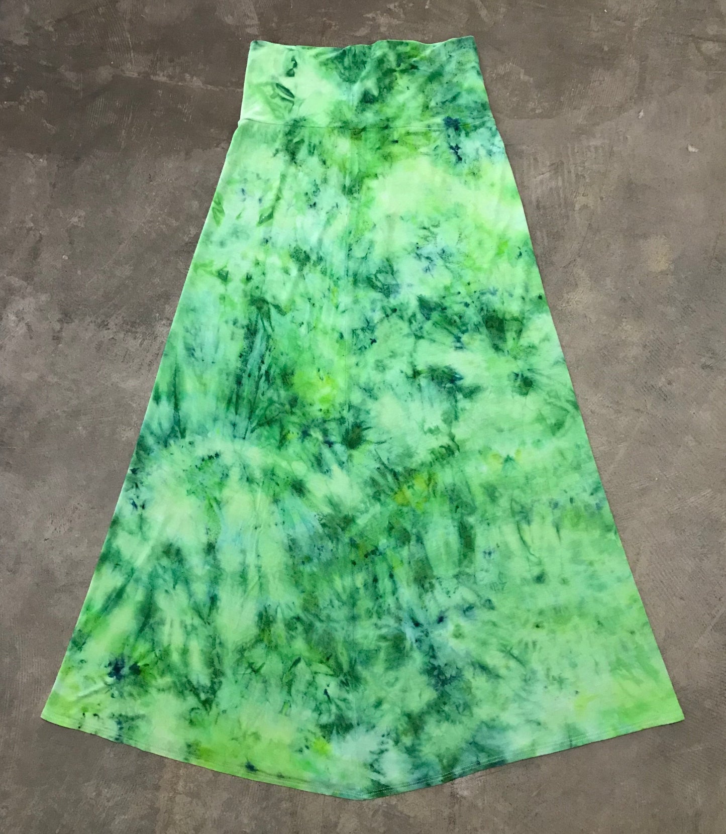 Green Envy Maxi Skirt