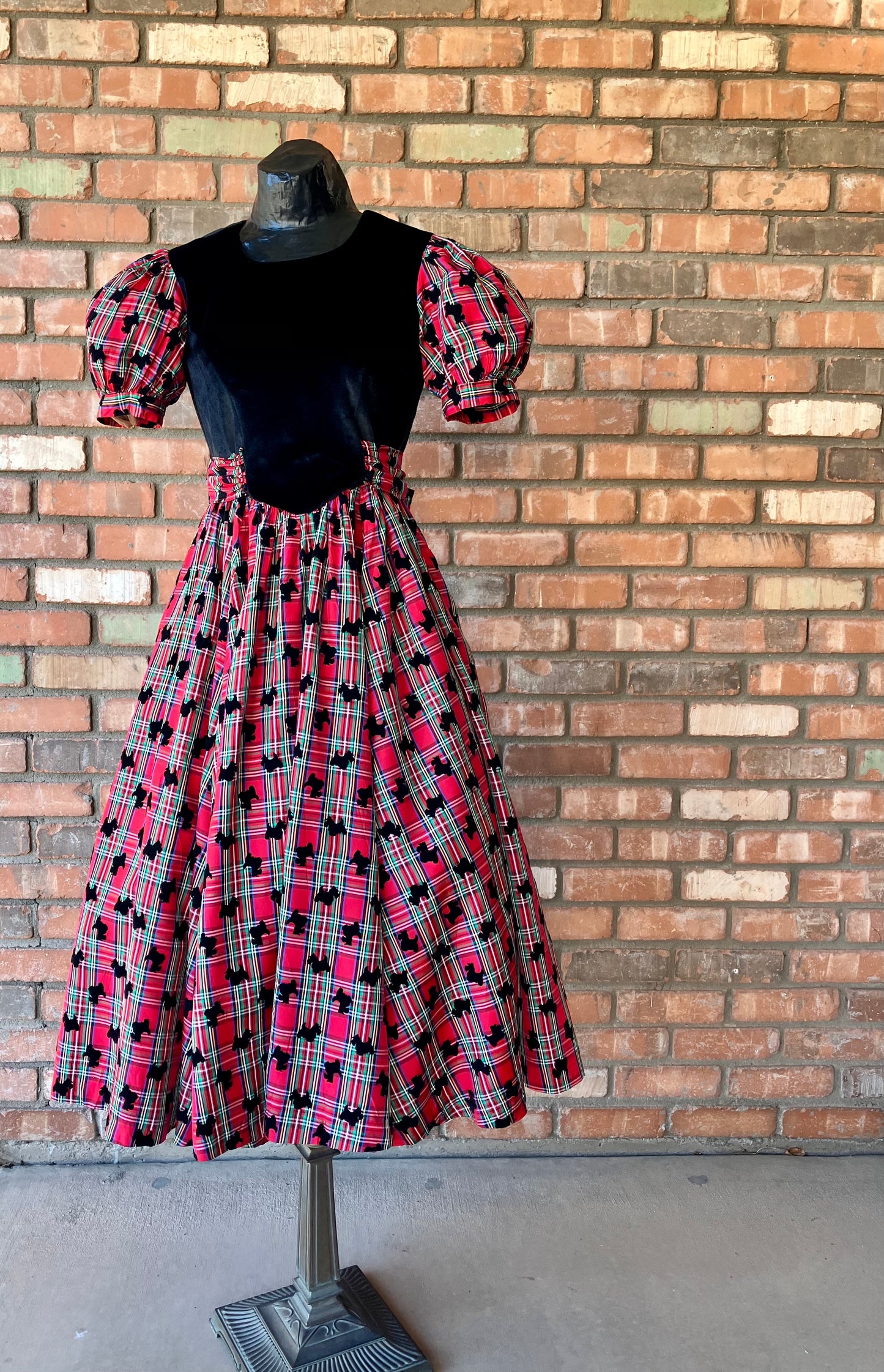 Scottie of the Highlands Holiday Gown