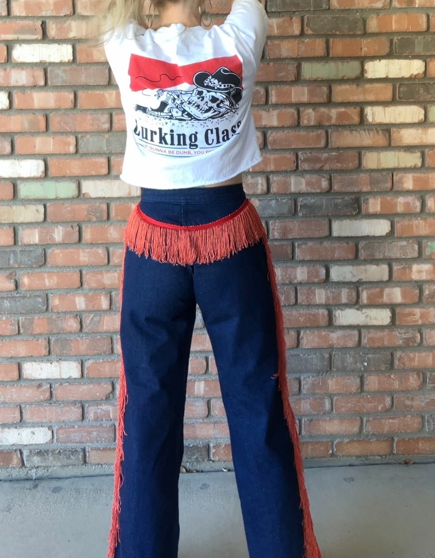 Petit Fors Fringe Pants