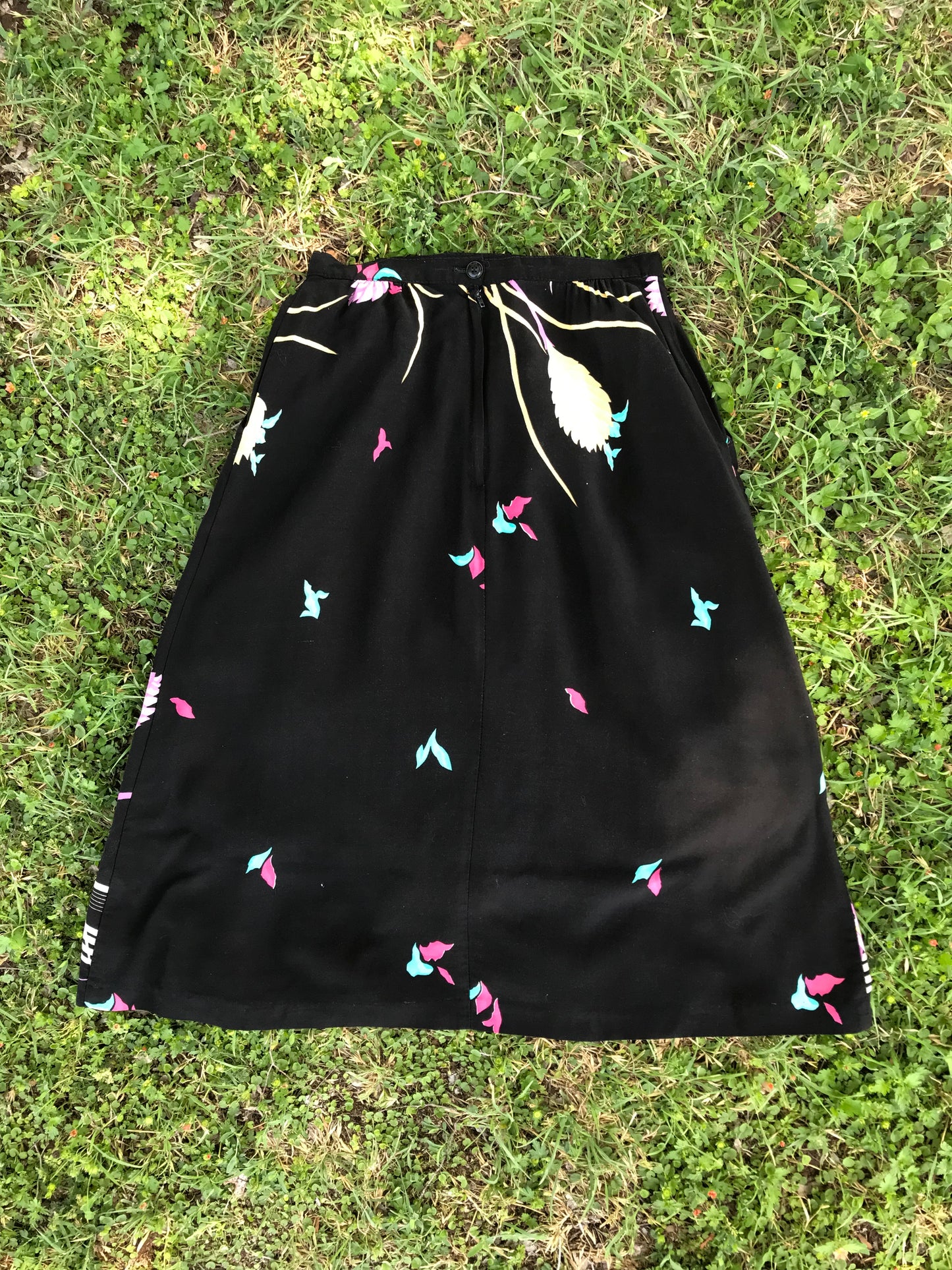 80's  Midi Skirt