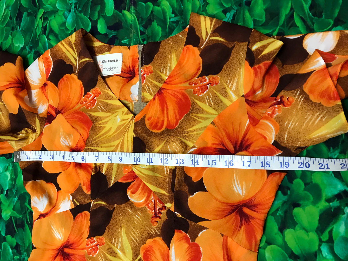 Hottie in Hibiscus Hawaiian Dress