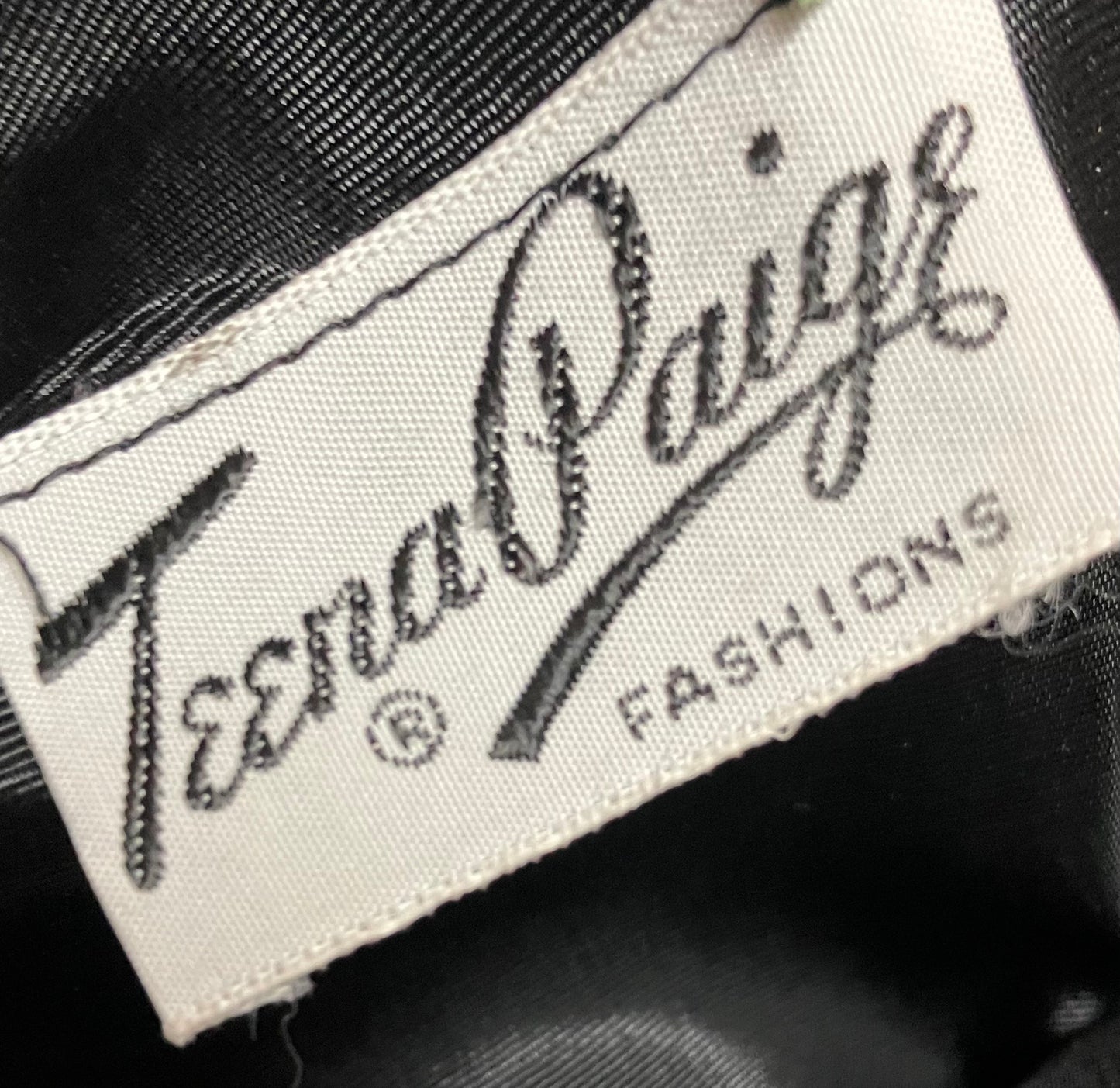 Black Velvet and Tartan Plaid Taffeta Teena Paige Holiday Maxi Dress