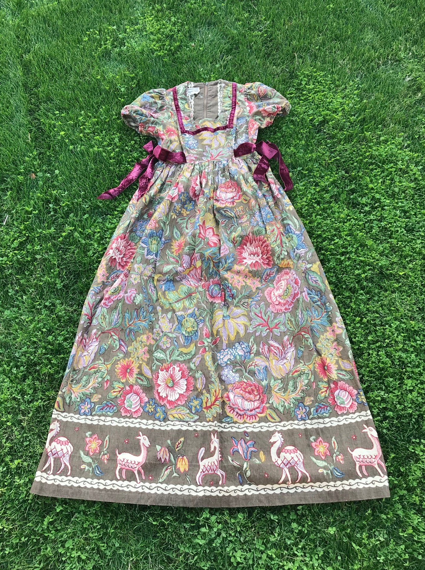 Young Edwardian Tapestry Dress by Arpeja